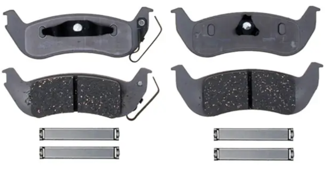 New ACDelco Rear Disc Brake Pad Set-Ceramic Disc Brake Pad 14D1040ACH