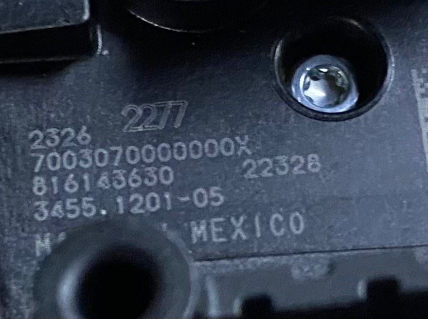 OEM | Steering Wheel Audio Control Switch fits 2015-2022 Canyon GM 23262277