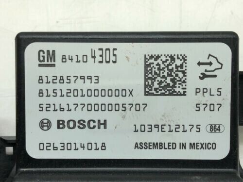 GM Module Assembly Parking Assist Control 84104305