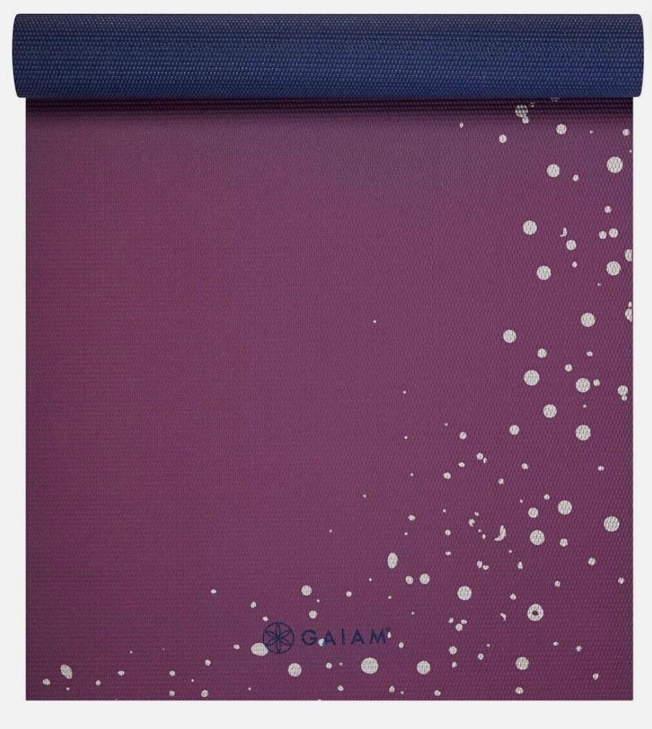 Yoga Mat Premium  - Berry Pink - 68L x 24"W x 4MM by Gaiam PVC"