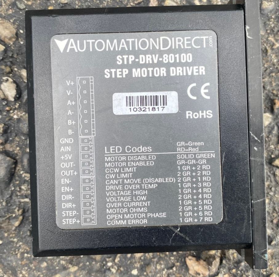 AutomationDirect Step Motor Driver STP-DRV-80100