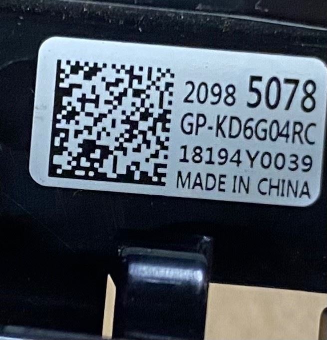 OEM | Parking Assist Camera Control Fits 2007-2013 Escalade GM 20985078