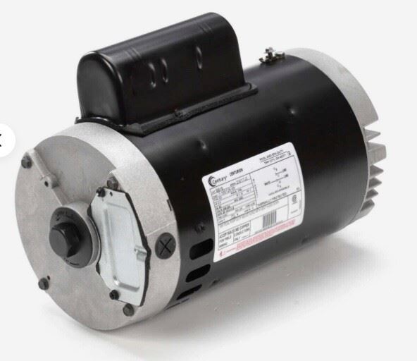 Century B818 Electric Motor 3 HP 3450 Rpm 208-230 1PH Volt 56J Frame