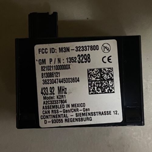 OEM | Receiver Module Fits 2014-2019 Corvette