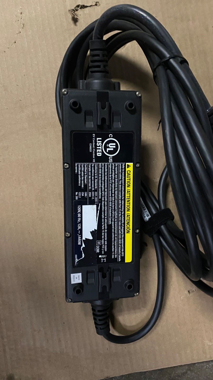 OEM | EV Charger Cordset fits Spark EV GM 24291478