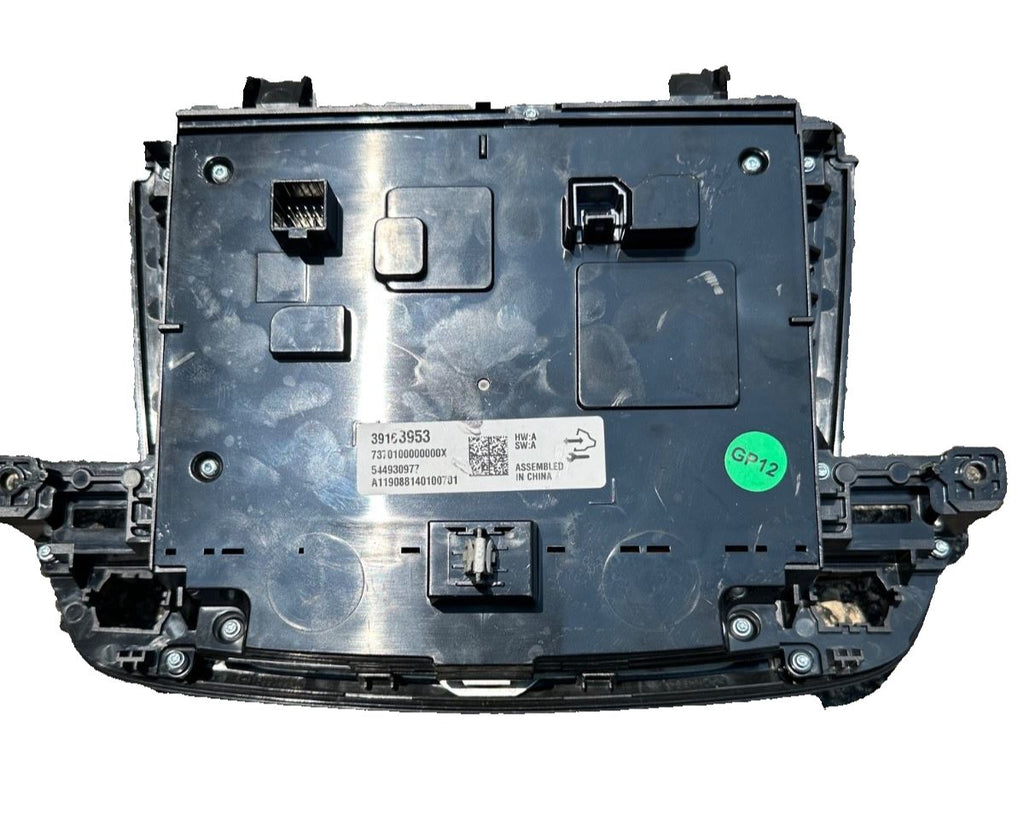 OEM | Radio Screen Control Panel Fits Buick Regal TourX GM 39163953