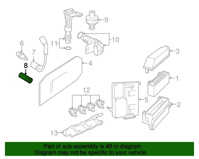Spark Plug Heat Shield-Wire Heat Shield ACDelco 8006