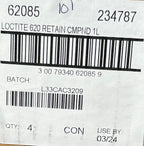 Loctite 620 Retaining Compound 1 Case of 4 One Liter Bottles New