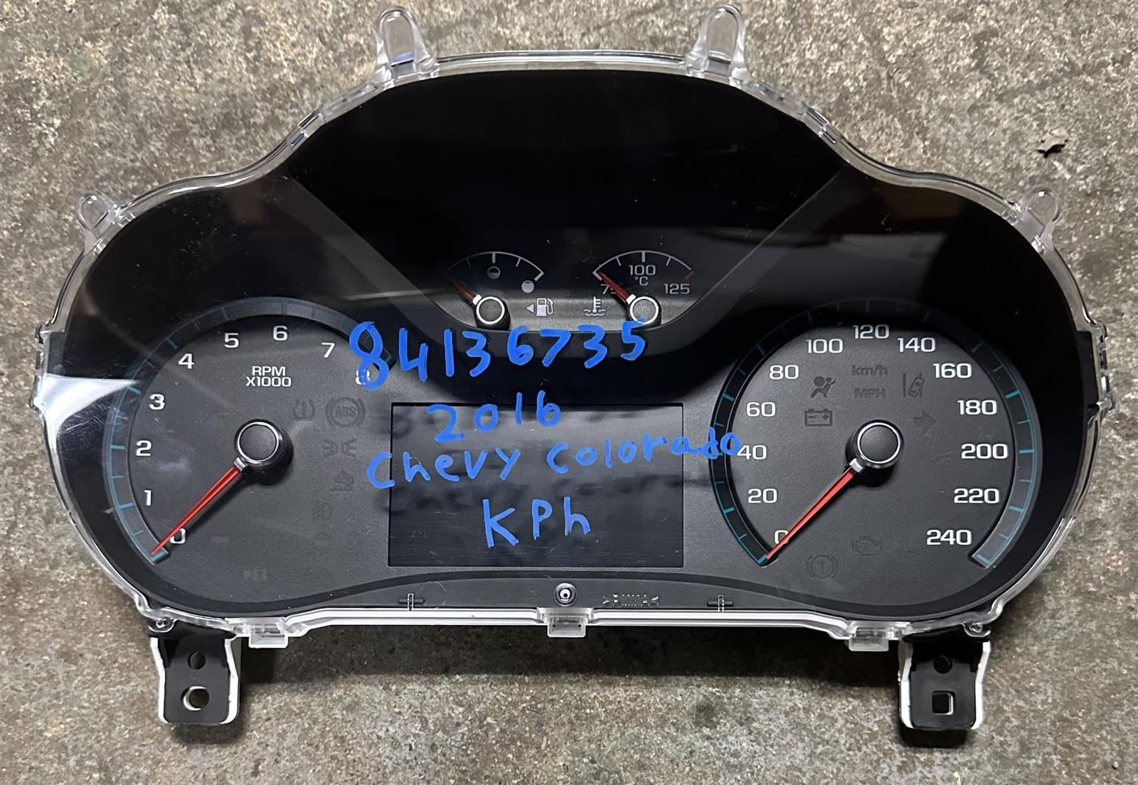 OEM | Speedometer Cluster Fits 2016 Chevy Colorado GM 84136735