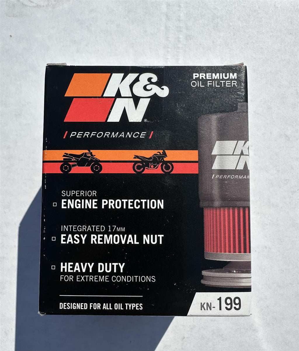 K&N KN-199 Oil Filter for Polaris/Indian 2014-2024