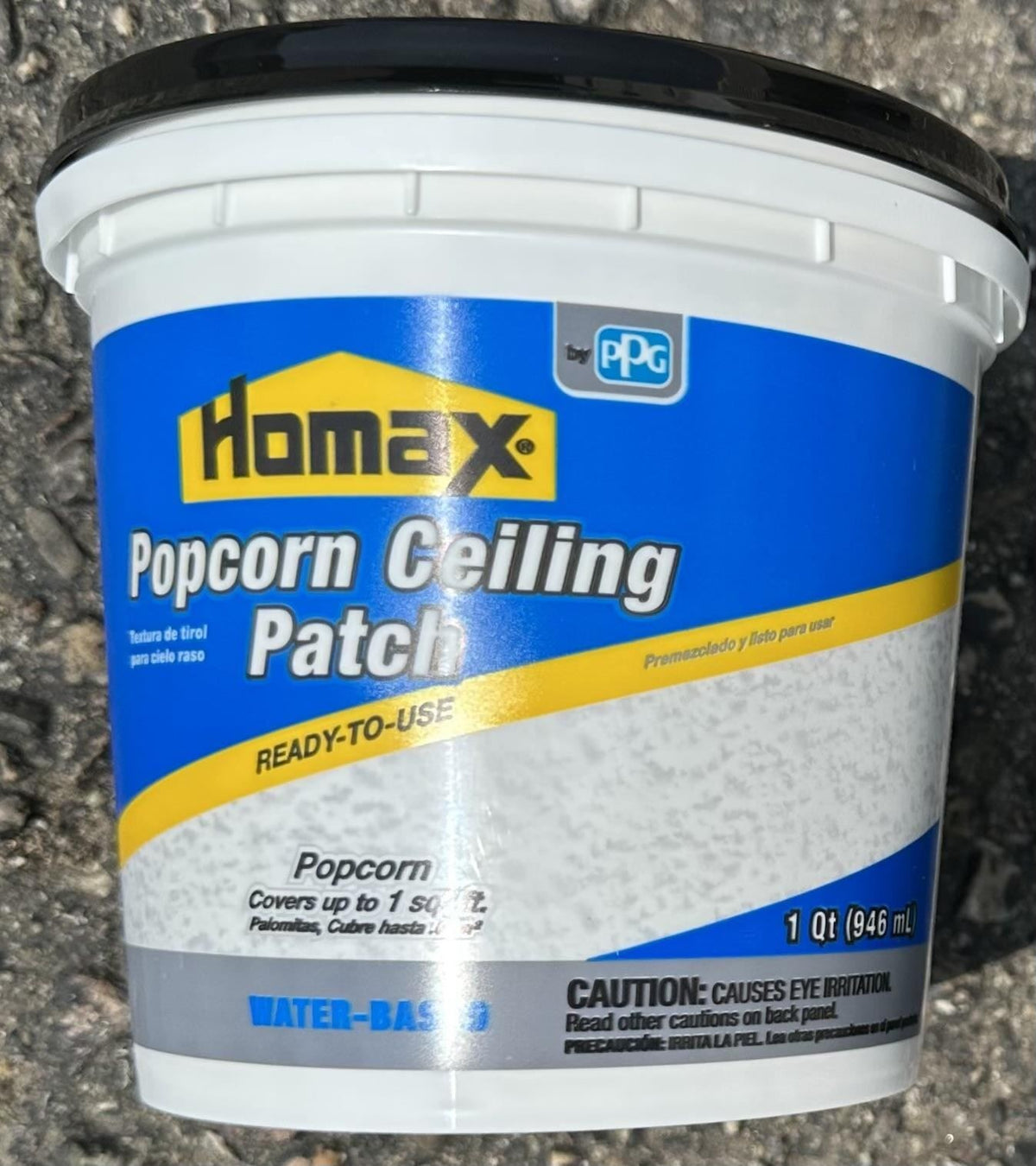 Homax 1 Quart Ready-To-Use Popcorn Ceiling Patch Case of 4