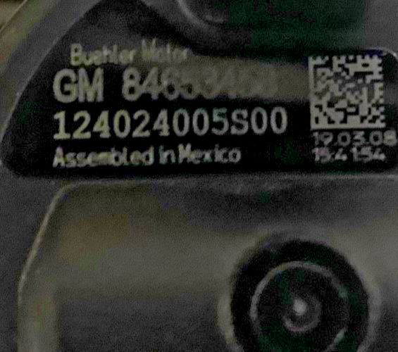 OEM | Pump Assembly fits in GM vehicles 84653458